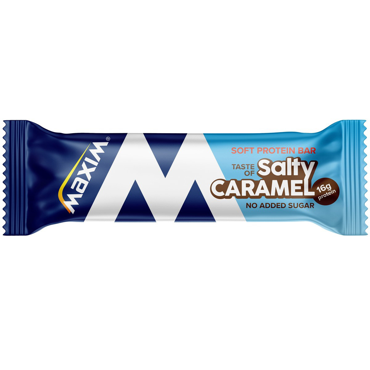 MAXIM, sūrios karamelės skonio baltymų batonėlis. 55 g.