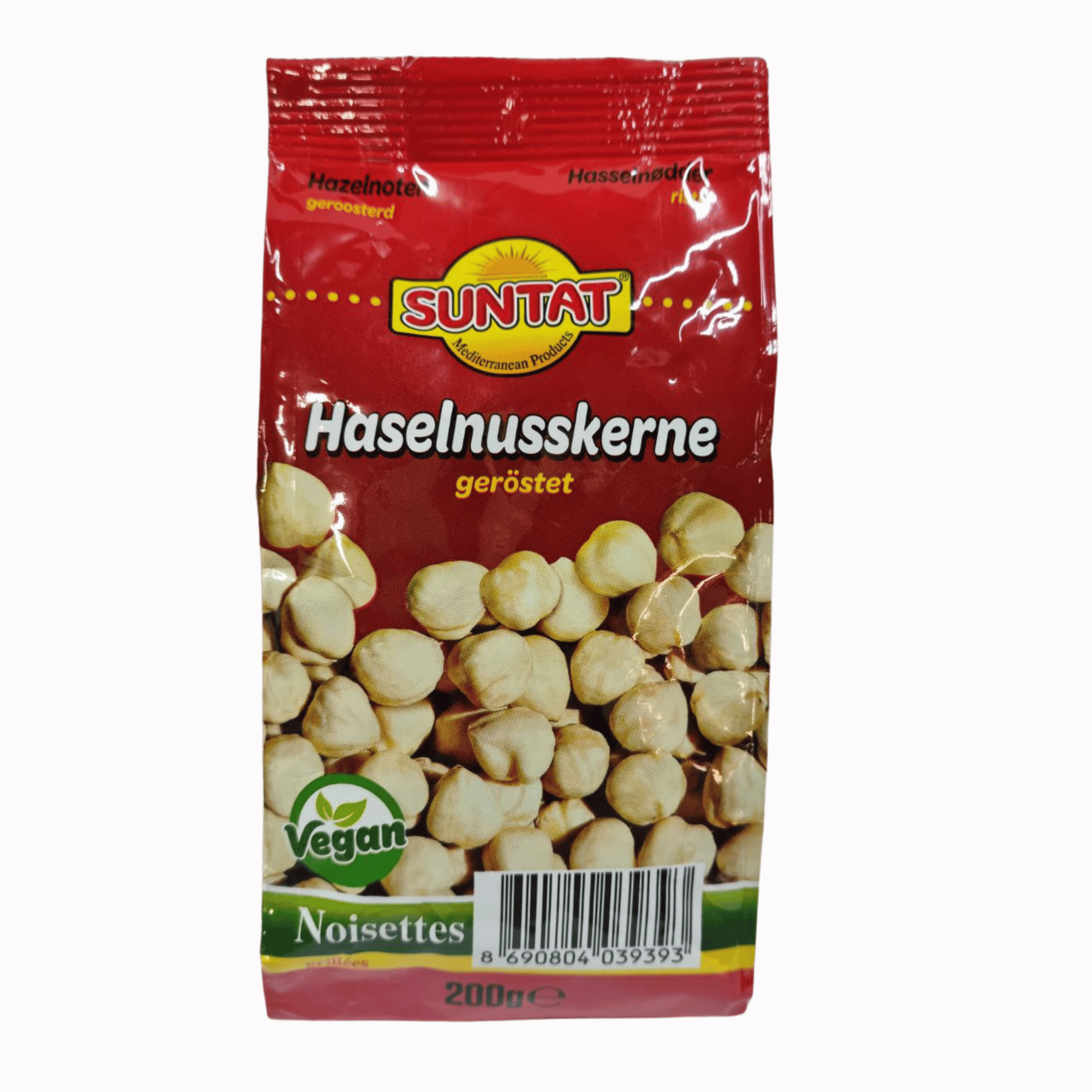 Skrudinti lazdynų riešutai be luobelės SUNTAT, 200 g