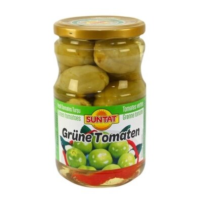 Marinuoti žali pomidorai SUNTAT, 620 g