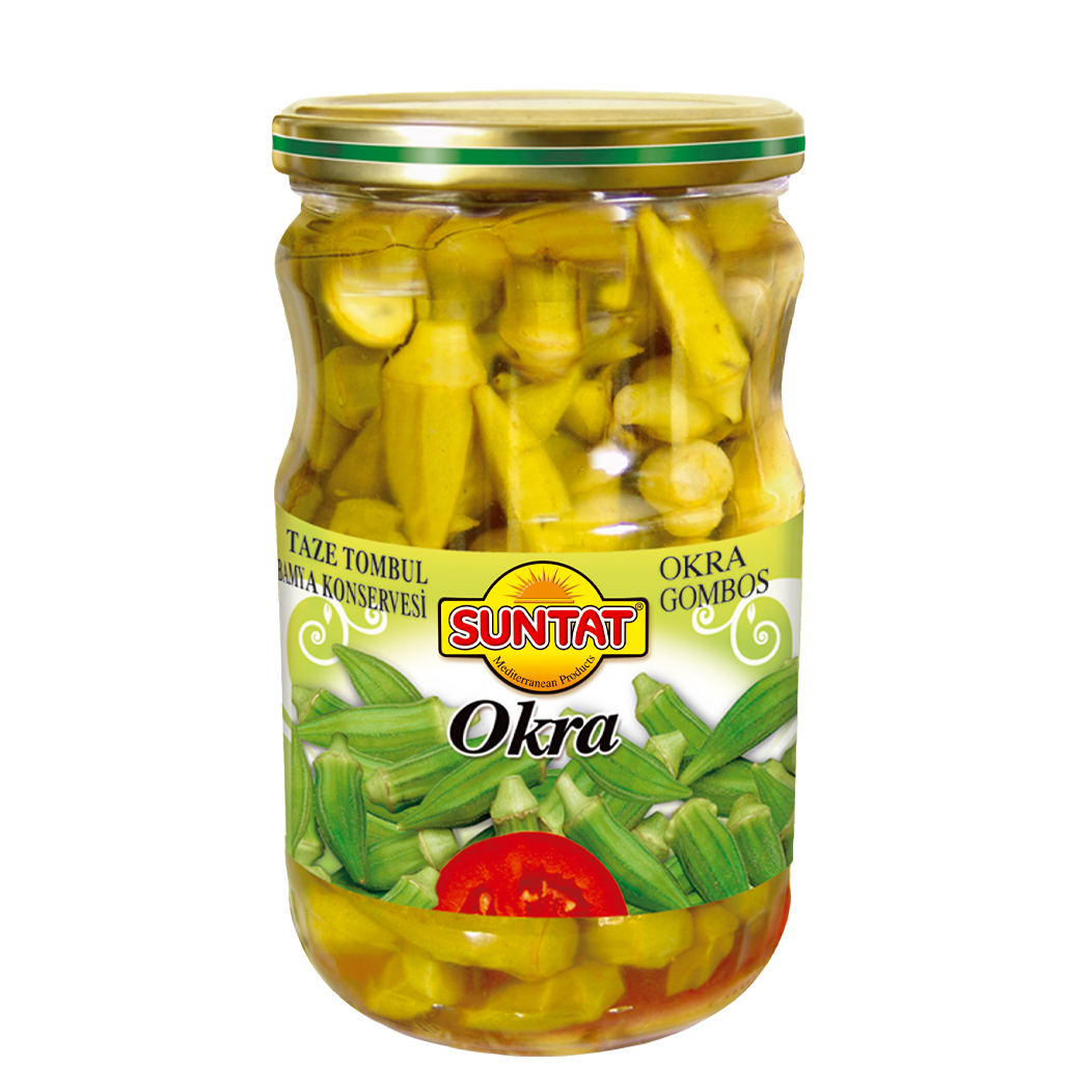 Konservuotos ybiškės (okra) SUNTAT, 540 g