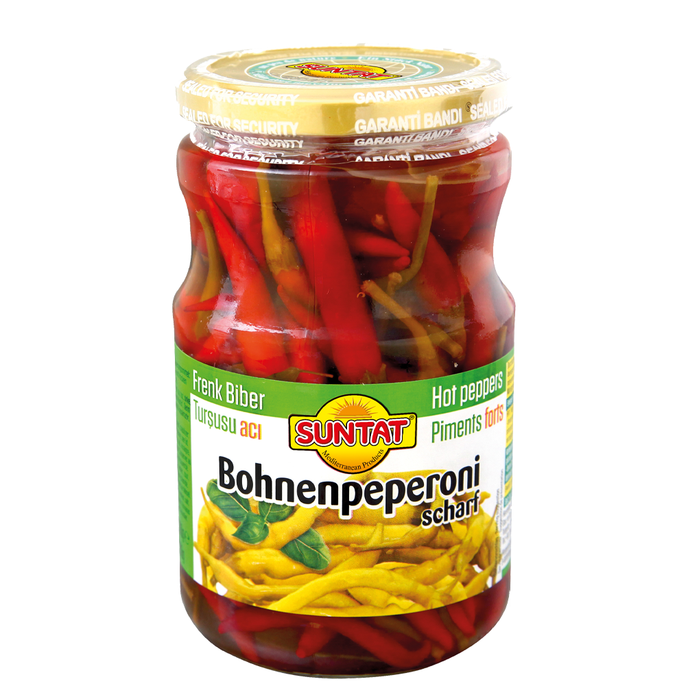 Marinuoti Frenk aitrieji pipirai SUNTAT, 600 g