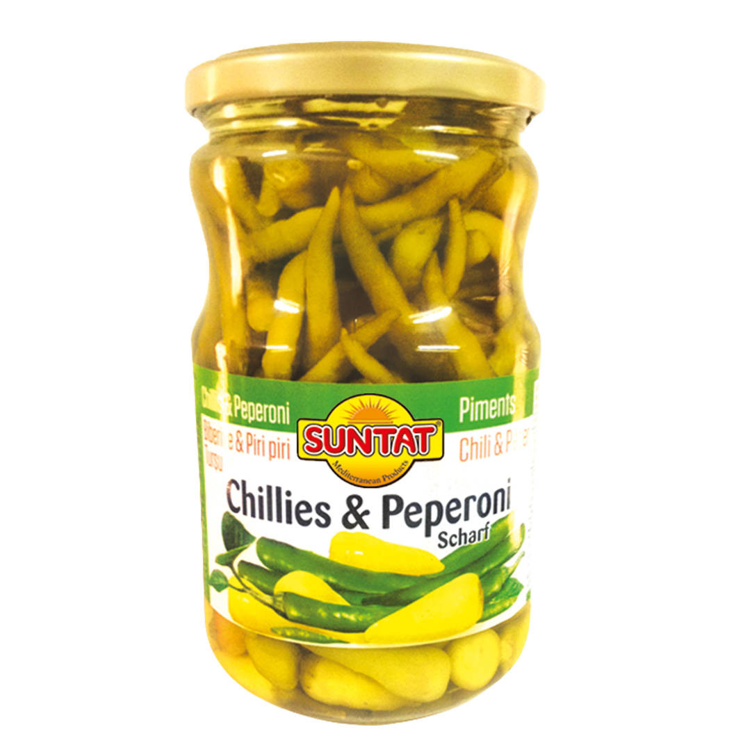 Čili ir aitrieji pipirai "Piri Piri" 660 g