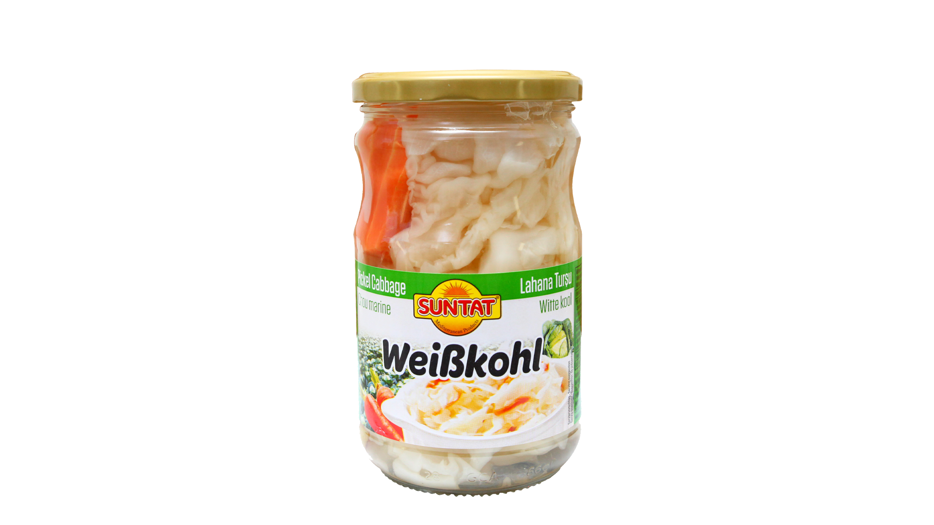 Marinuotų kopūstų salotos SUNTAT, 620 g