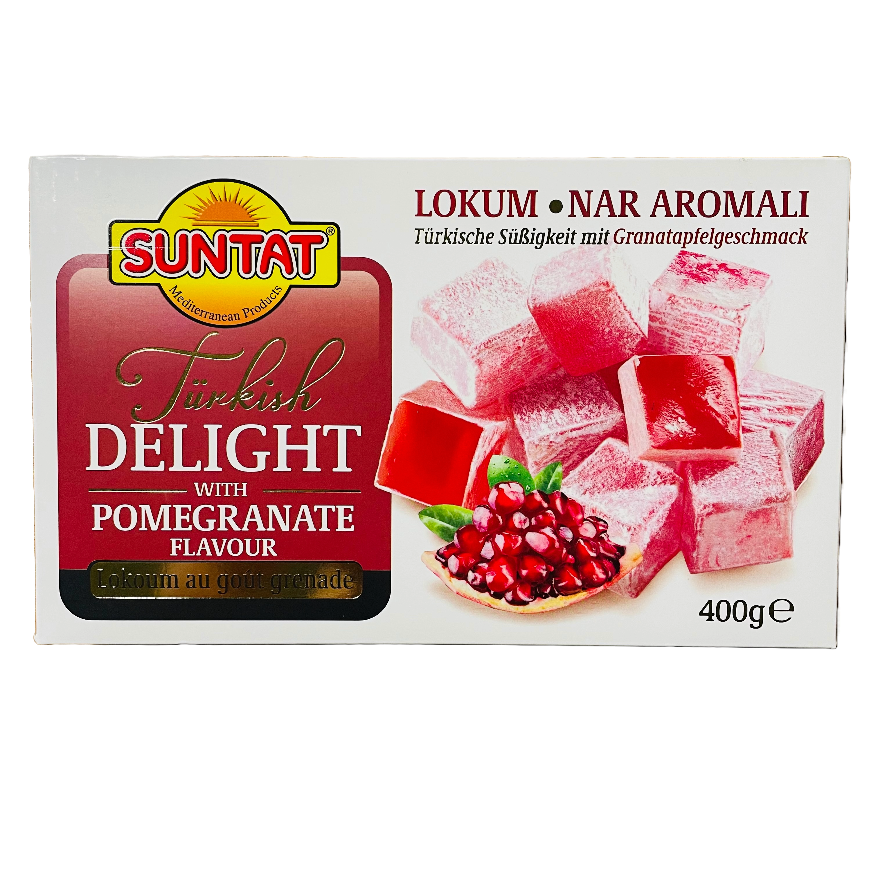 Lokumas granatų skonio SUNTAT, 400 g