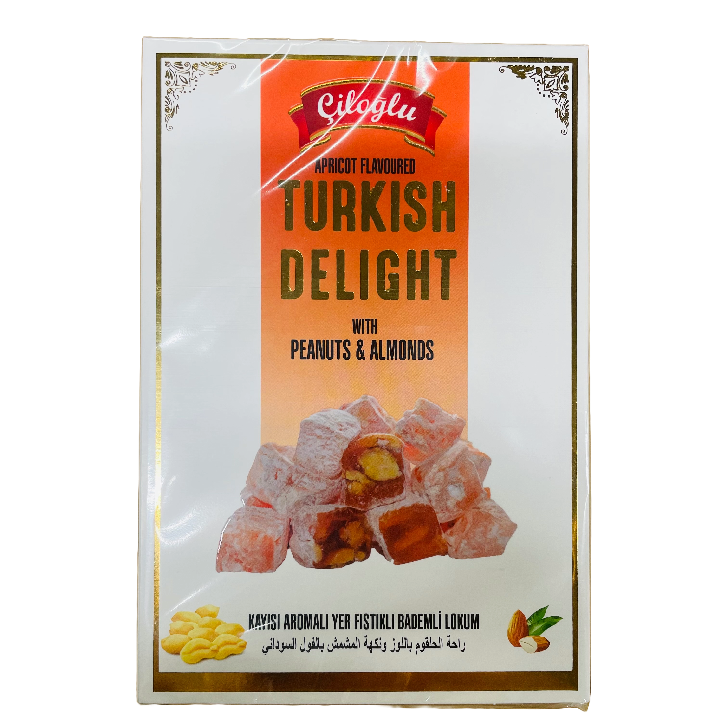 Lokumas su migdolais ir žemės rieš. CILOGLU, 200g