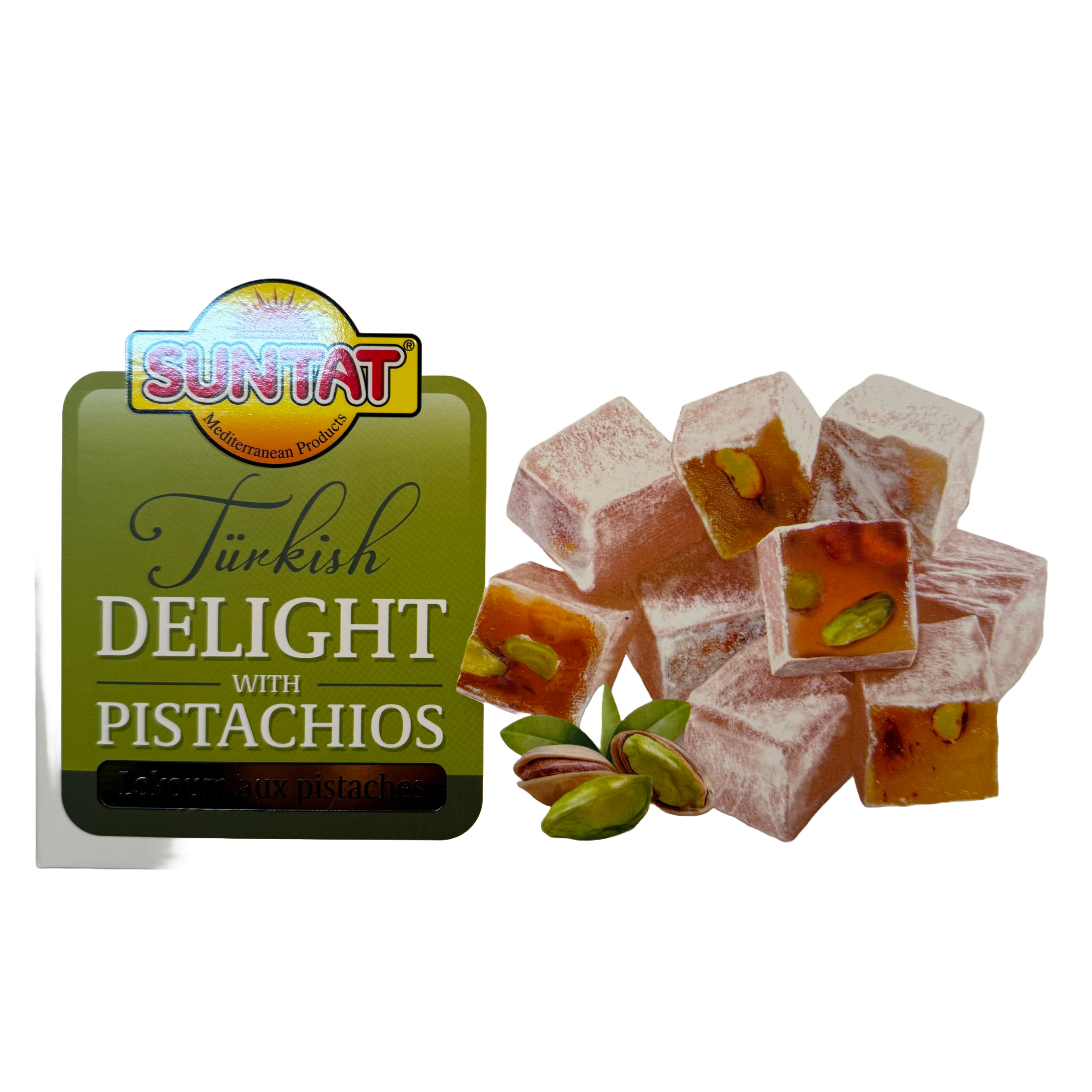 Lokumas su pistacijomis SUNTAT, 360 g