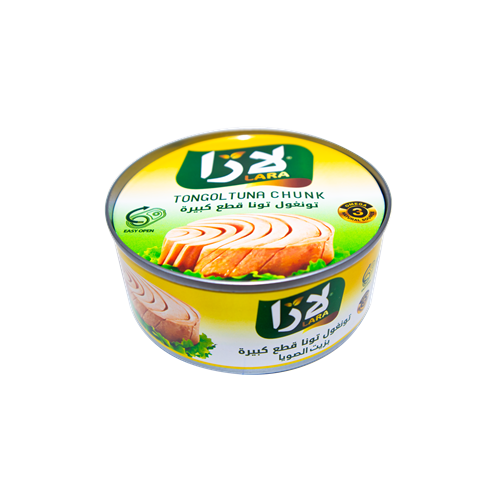 Nesmulkintas tunas saulėgrąžų aliejuje LARA, 160 g