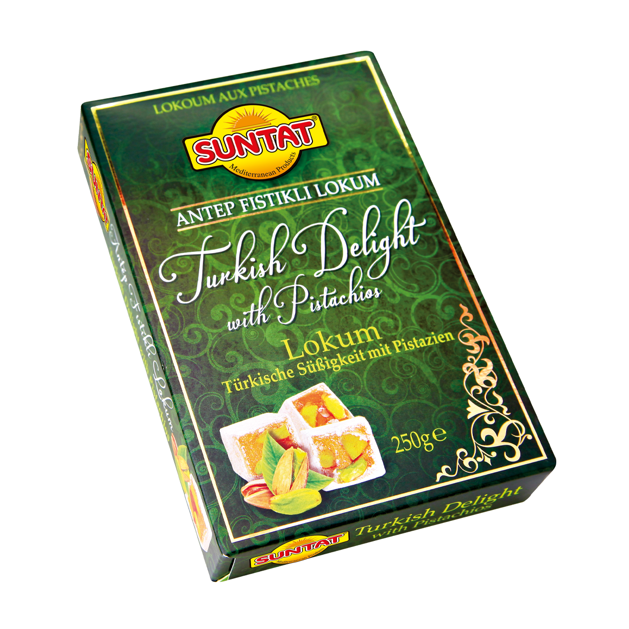 Lokumas su pistacijomis SUNTAT, 250 g