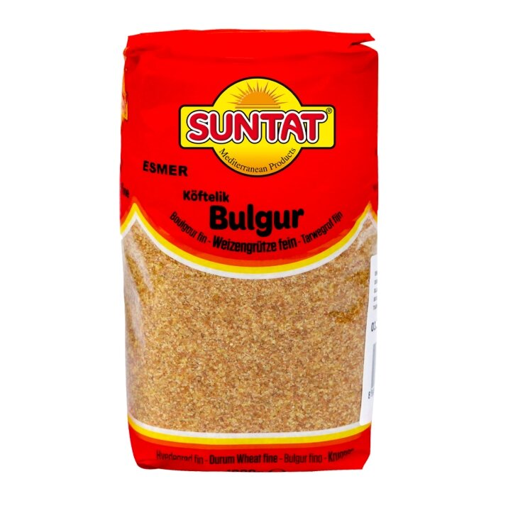 Bulgur tamsios smulkios kviečių kruopos SUNTAT, 1 kg