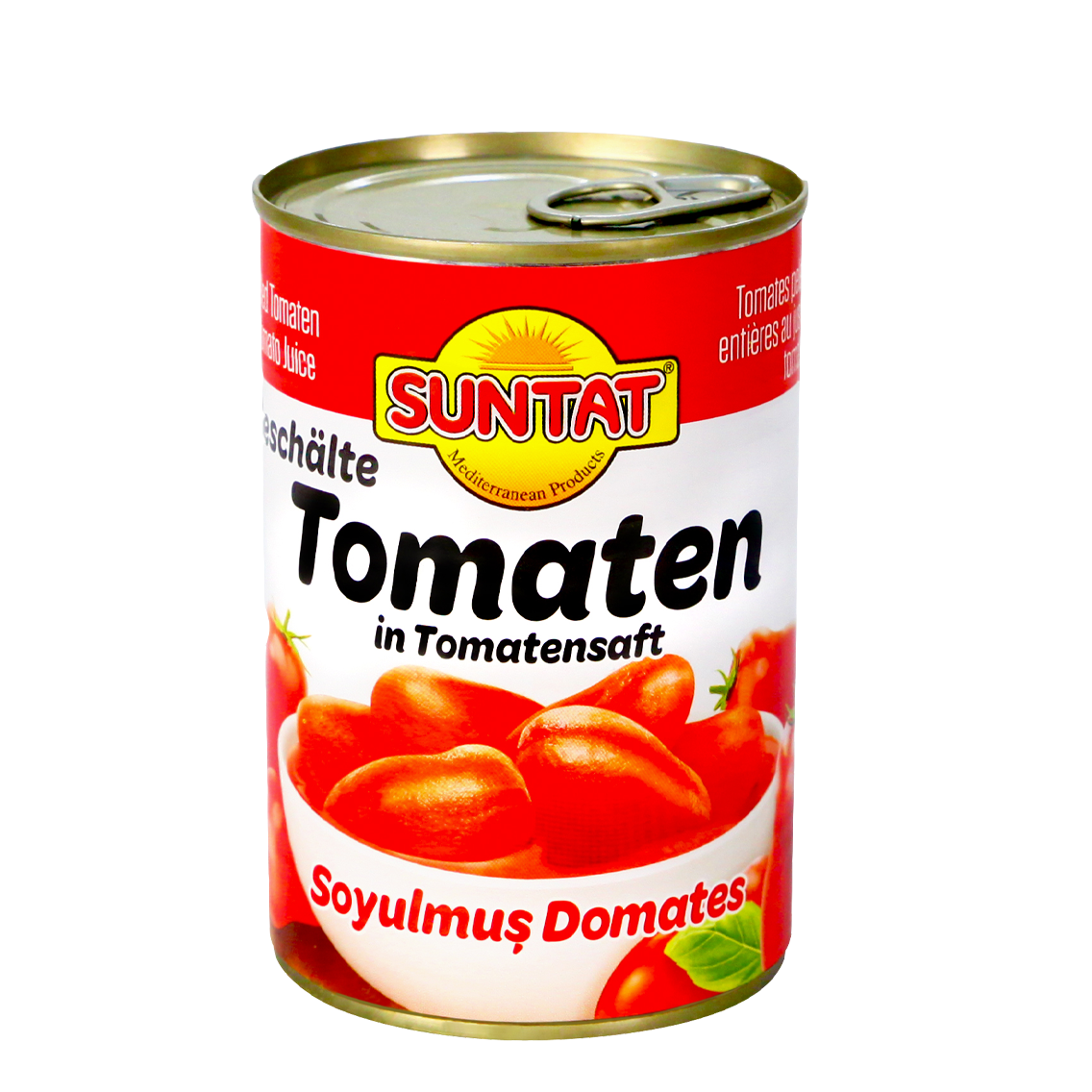 Lupti pomidorai savo sultyse SUNTAT, 400 g