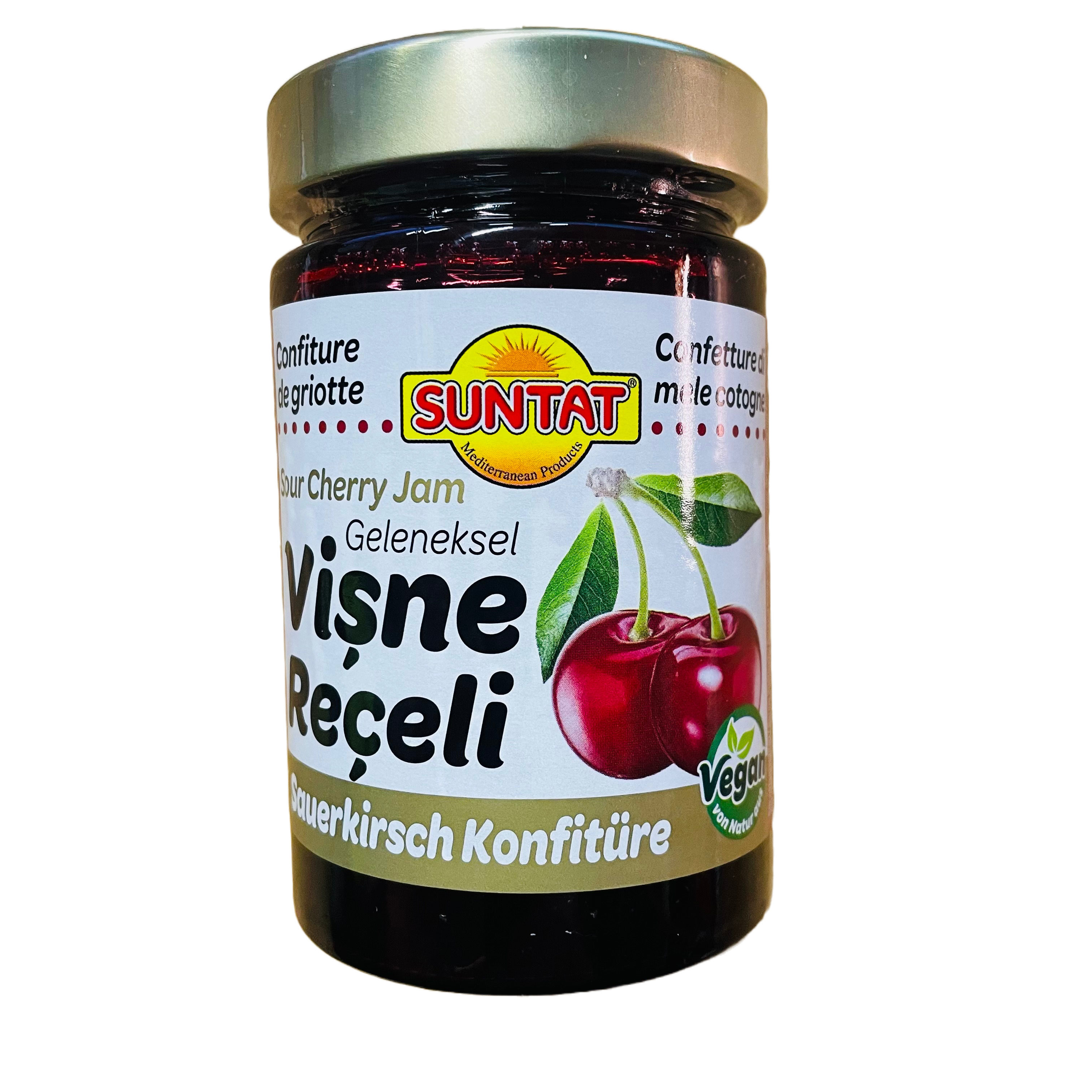 Vyšnios sirupe SUNTAT, 380 g