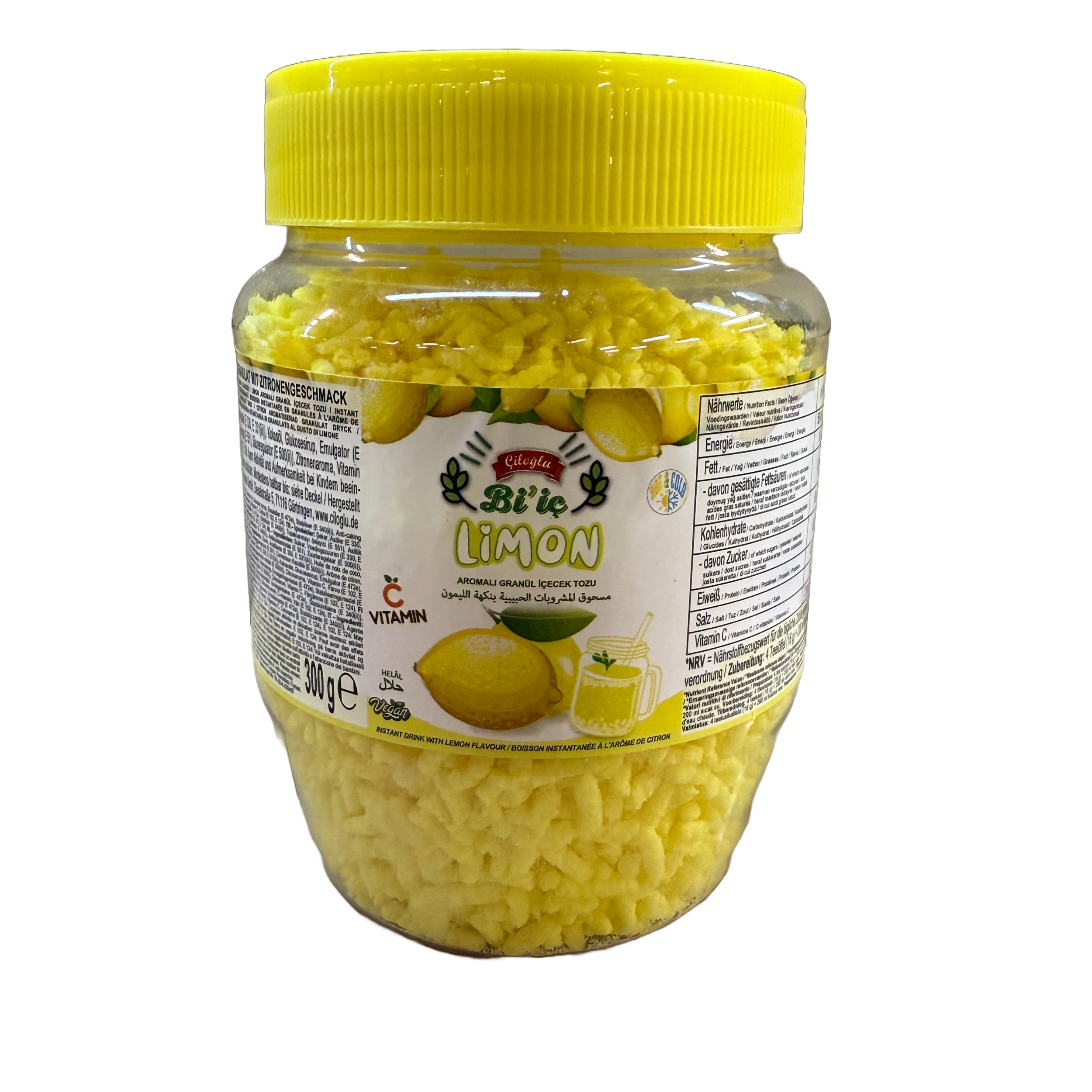 Tirpus arbatos gėrimas citrinų skonio CILOGLU, 300 g