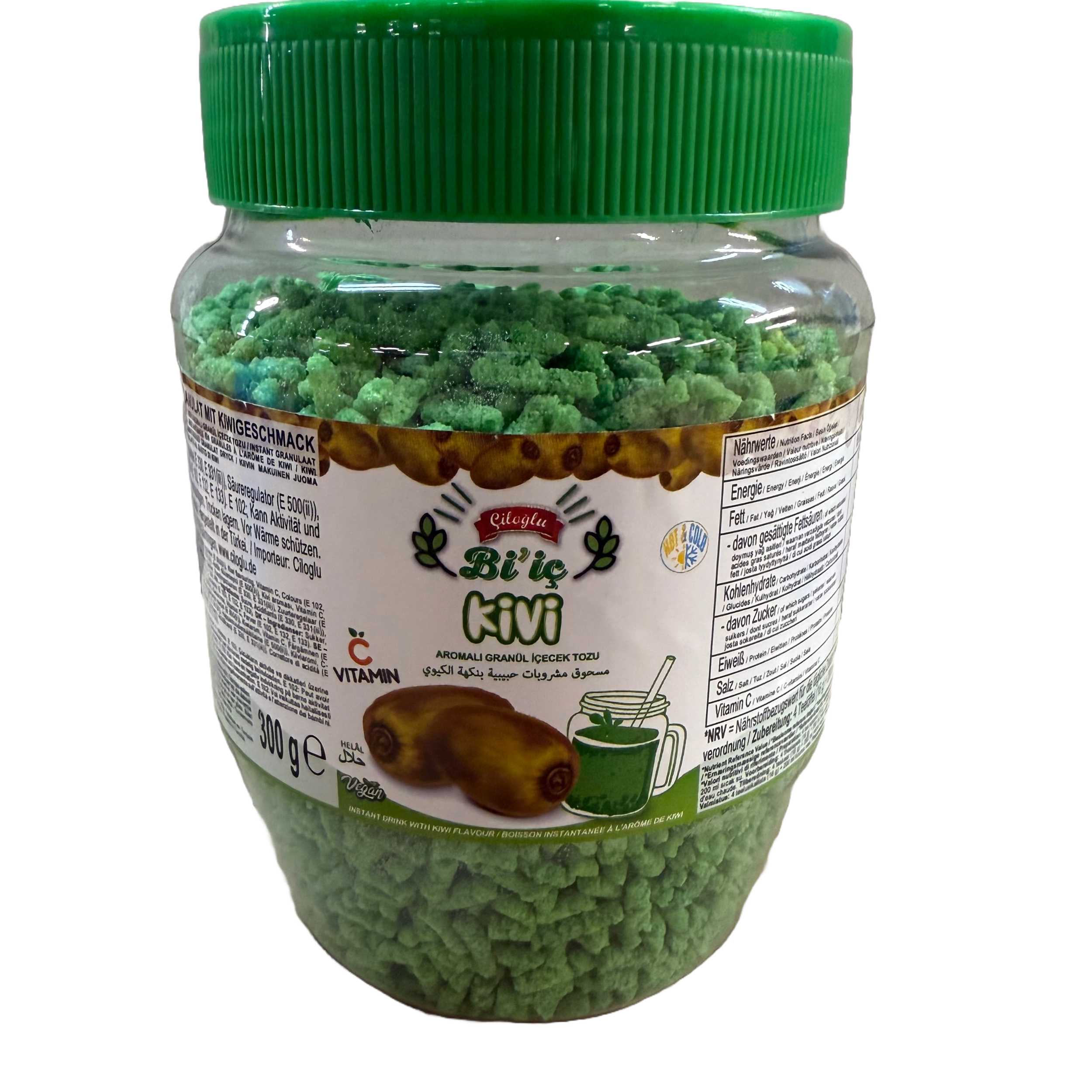 Tirpus arbatos gėrimas kivių skonio CILOGLU, 300 g