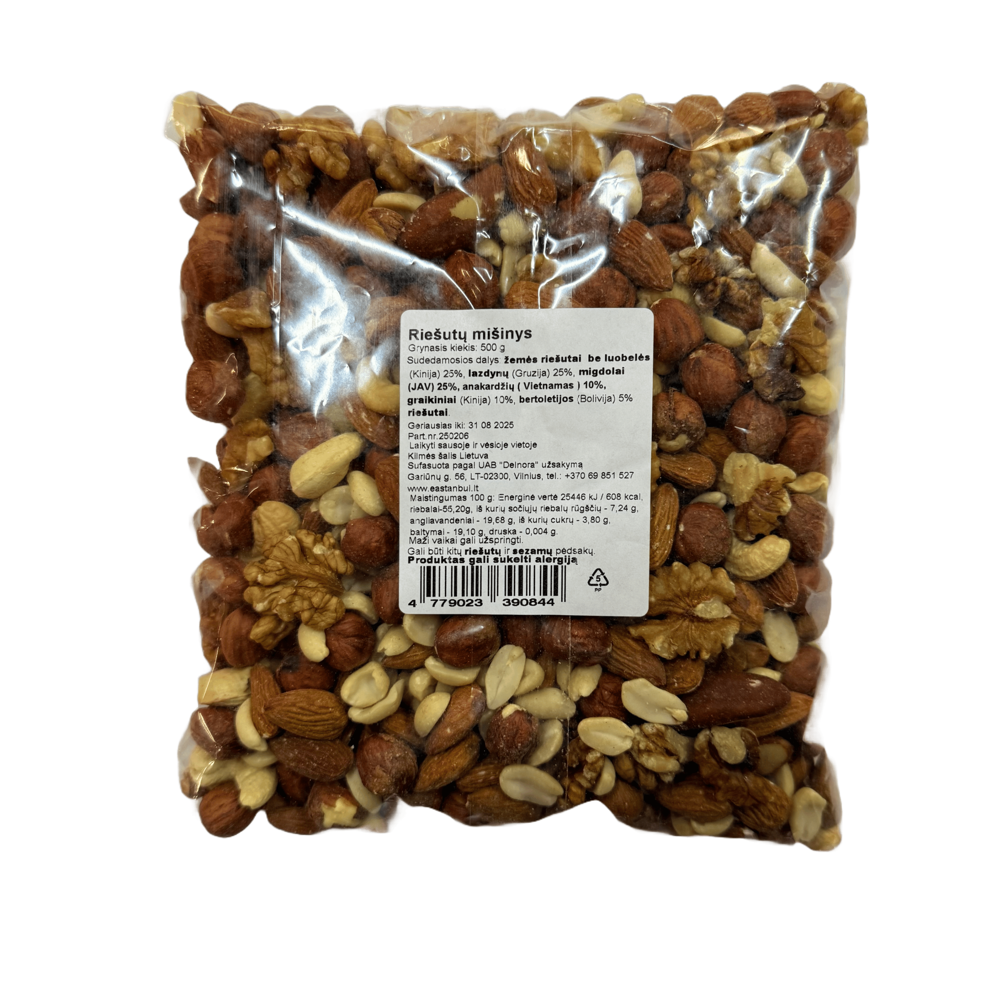 Riešutų mišinys, 500g