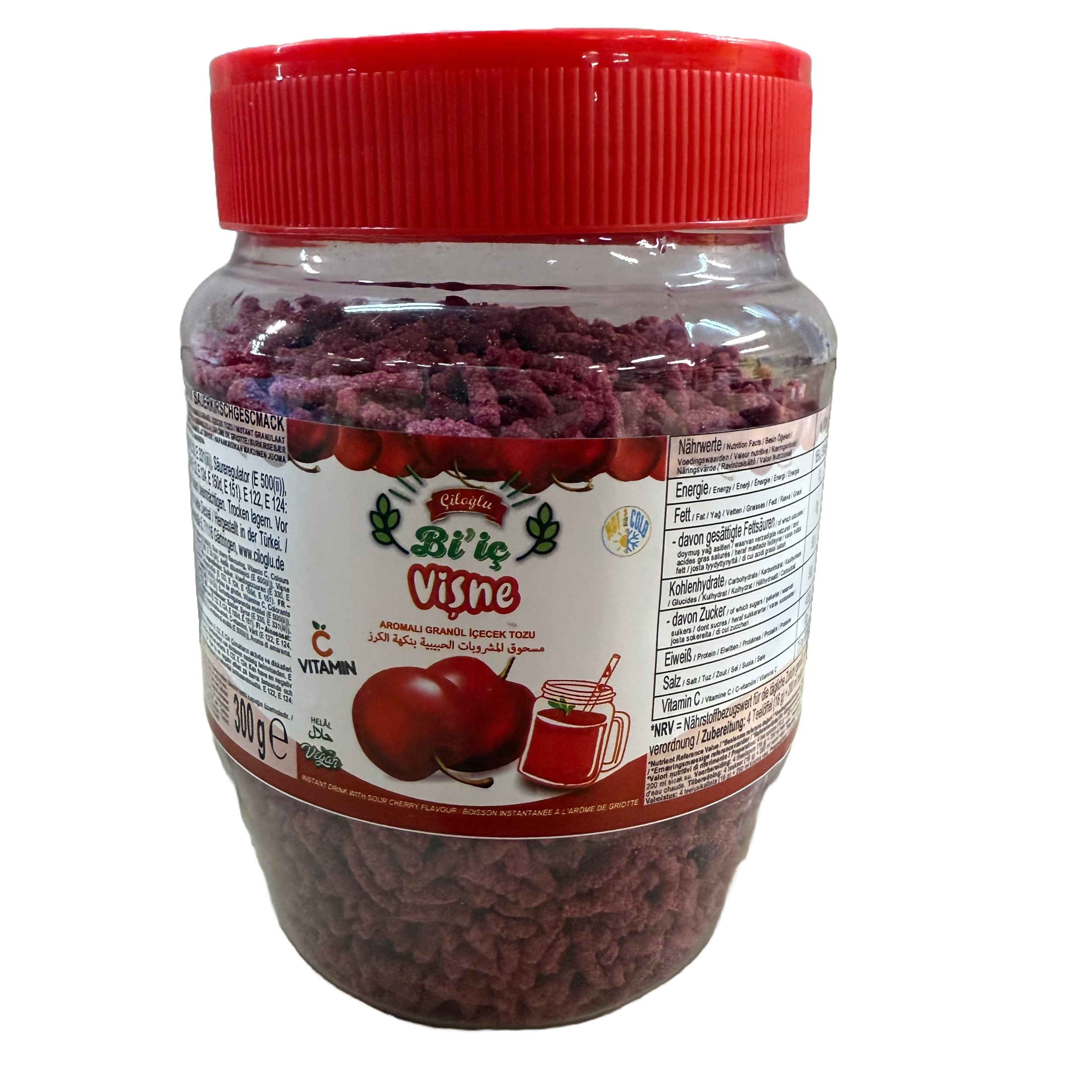 Tirpus arbatos gėrimas vyšnių skonio CILOGLU, 300 g