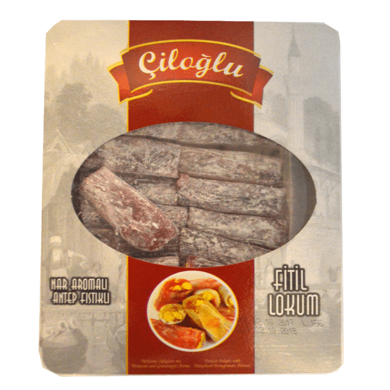Lokumas granatų sk.su pistacijomis CILOGLU, 300 g