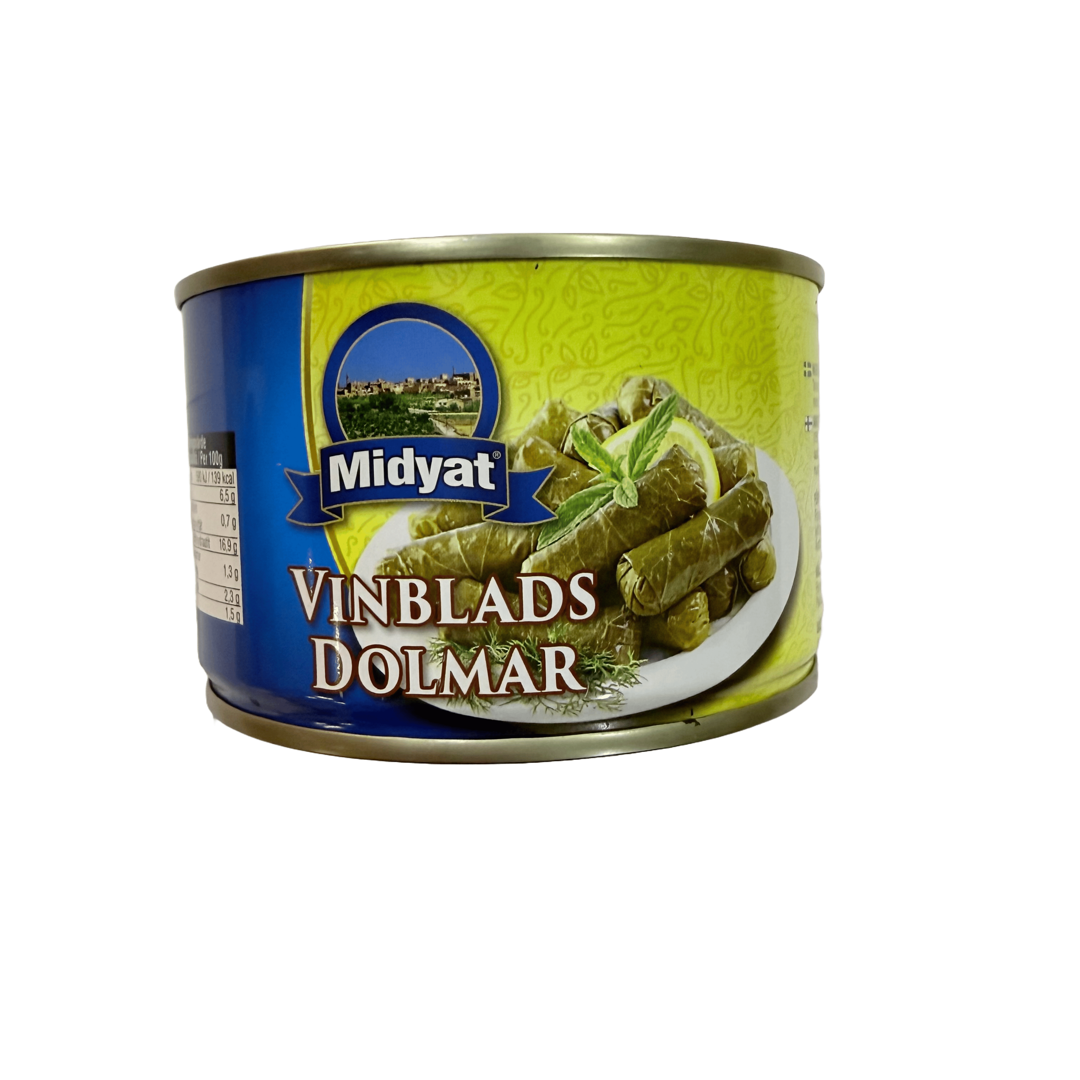 Vynuogių lapų balandėliai su ryžiais MIDYAT, 400g