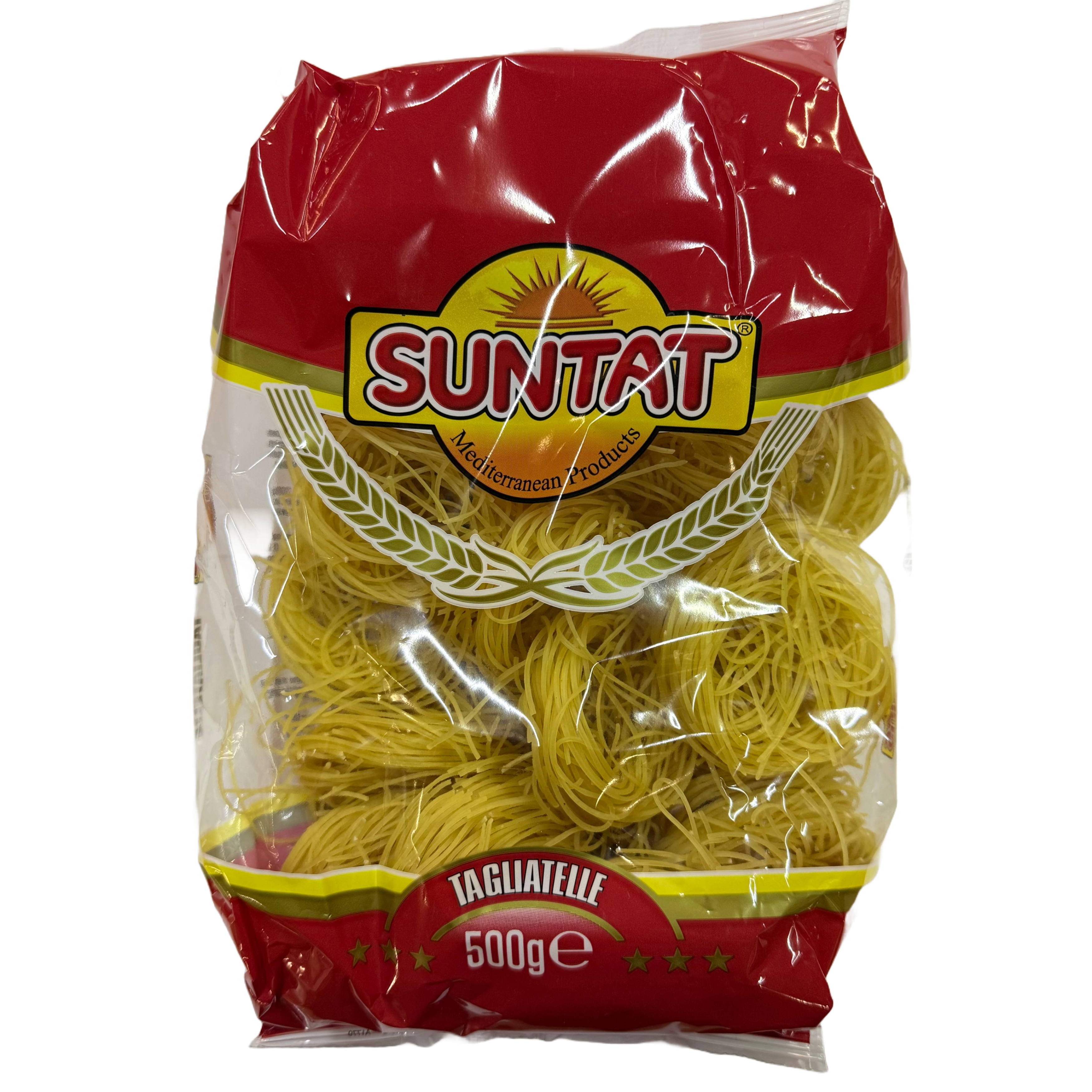 Makaronai 100 TAGLIATELLE SUNTAT, 500g