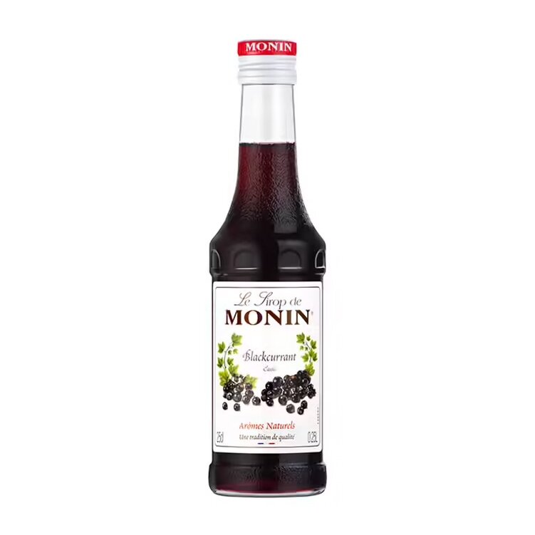 Sirupas MONIN Juodųjų serbentų 0.25 l