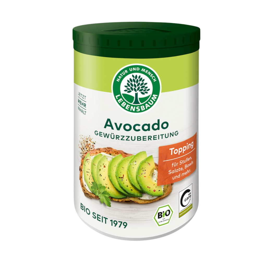 Ekologiškas prieskonių mišinys AVOCADO | Lebensbaum ( 100 g)