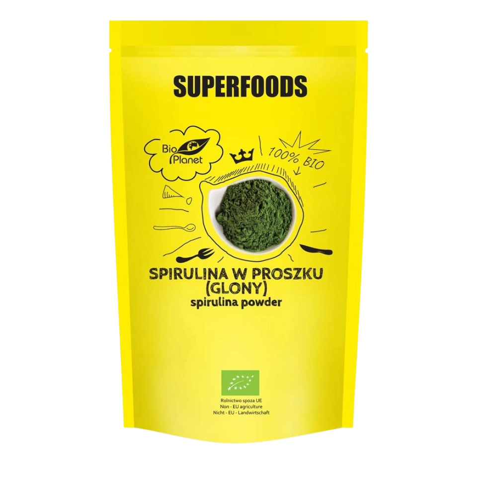 Ekologiški spirulina milteliai | Bio Planet (200 g)