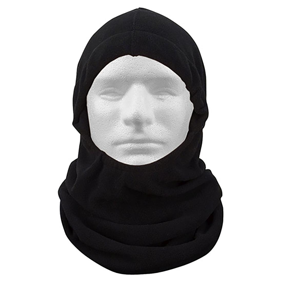 Flisinis galvos apdangalas balaklava "Polar" juoda .