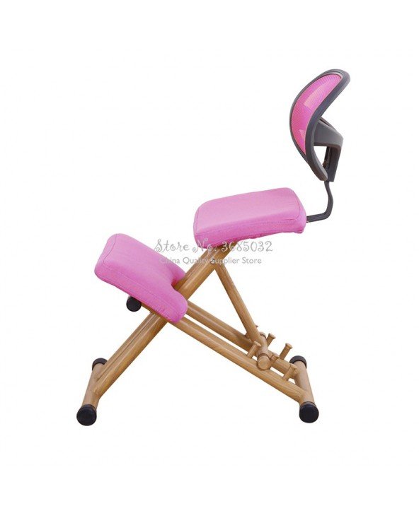 Ergonomiškas suprojektuotas Kneeling Chair Stool Handle Height Adjust Office Knee Chair Ergonomiška taisyklinga laikysena kėdė