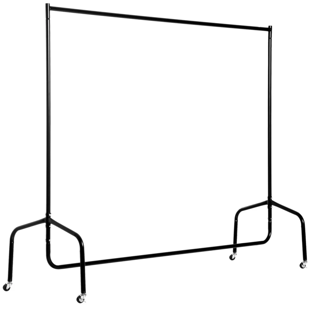 Didelė drabužių lentyna 150x60x170cm