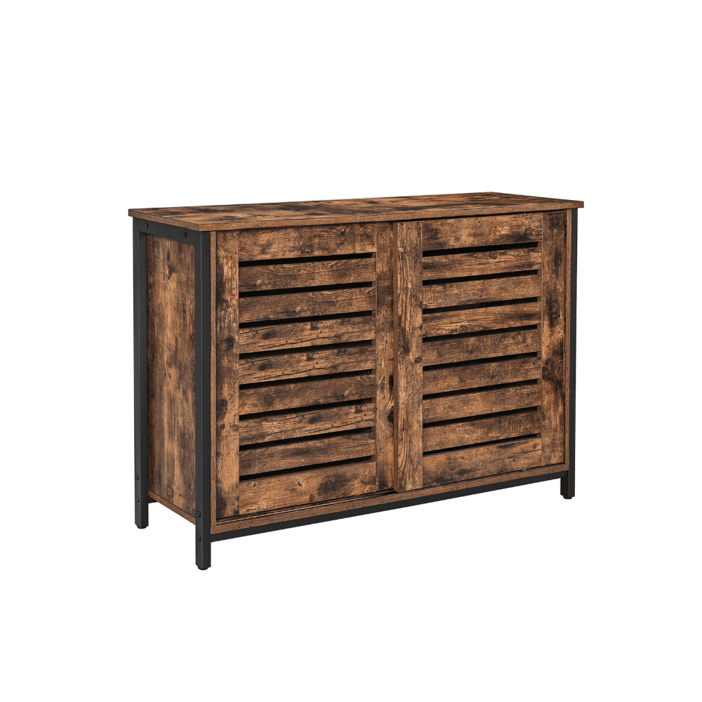 Industrinio "rustic" stiliaus spintelė | 35 x 100 x 75 cm