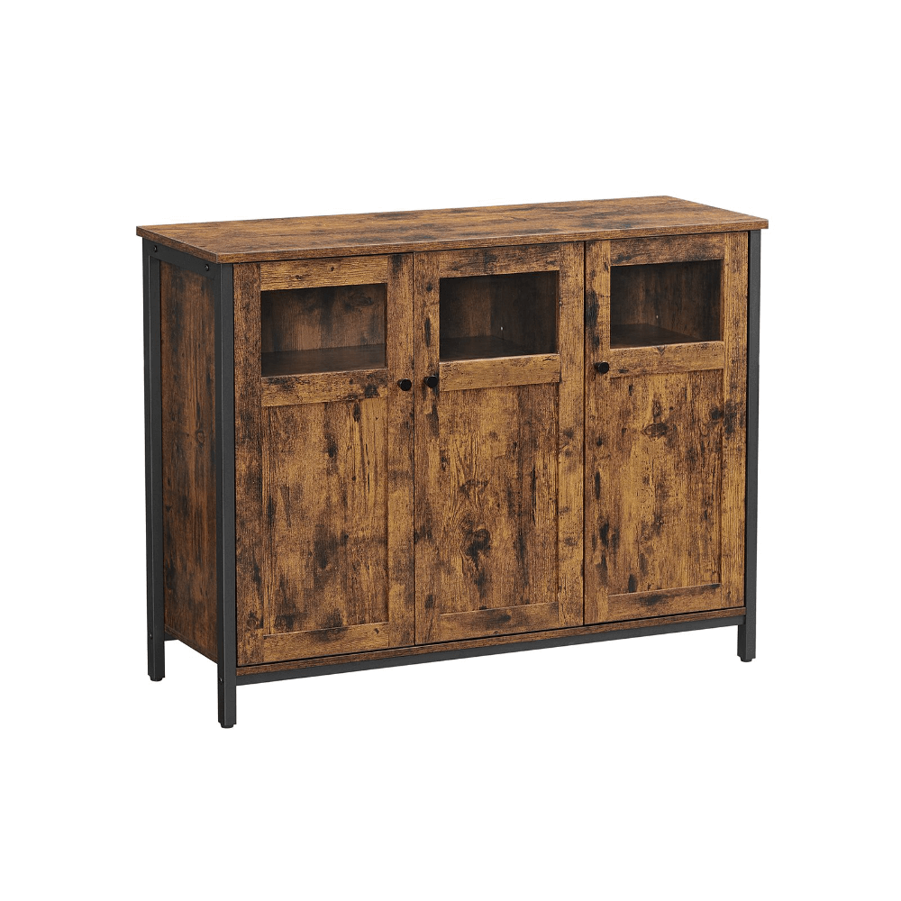 Sendinta indauja | "Rustic" stiliaus spintelė | 35 x 100 x 75 cm | Ruda