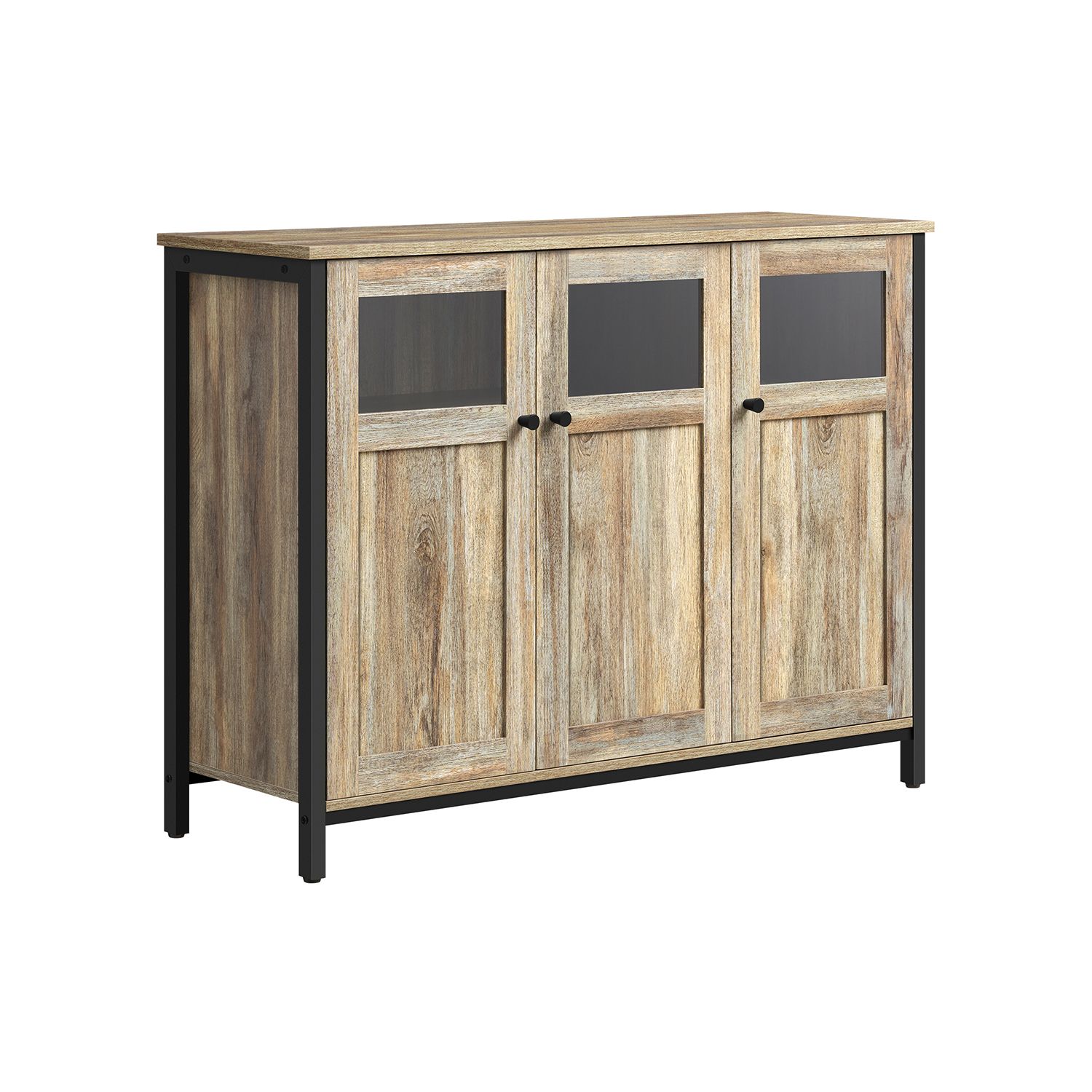 Sendinta indauja | "Rustic" stiliaus spintelė | Komoda | 35 x 100 x 75 cm | Rusva
