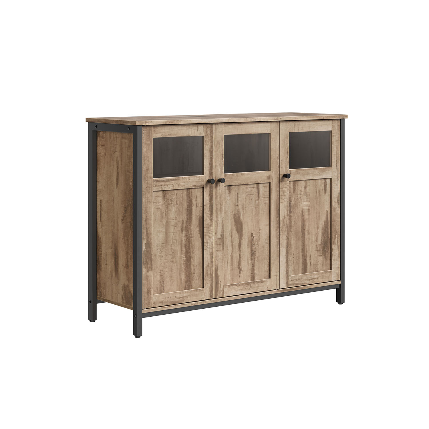 Sendinta indauja | "Rustic" stiliaus spintelė | 35 x 100 x 75 cm | Rusva
