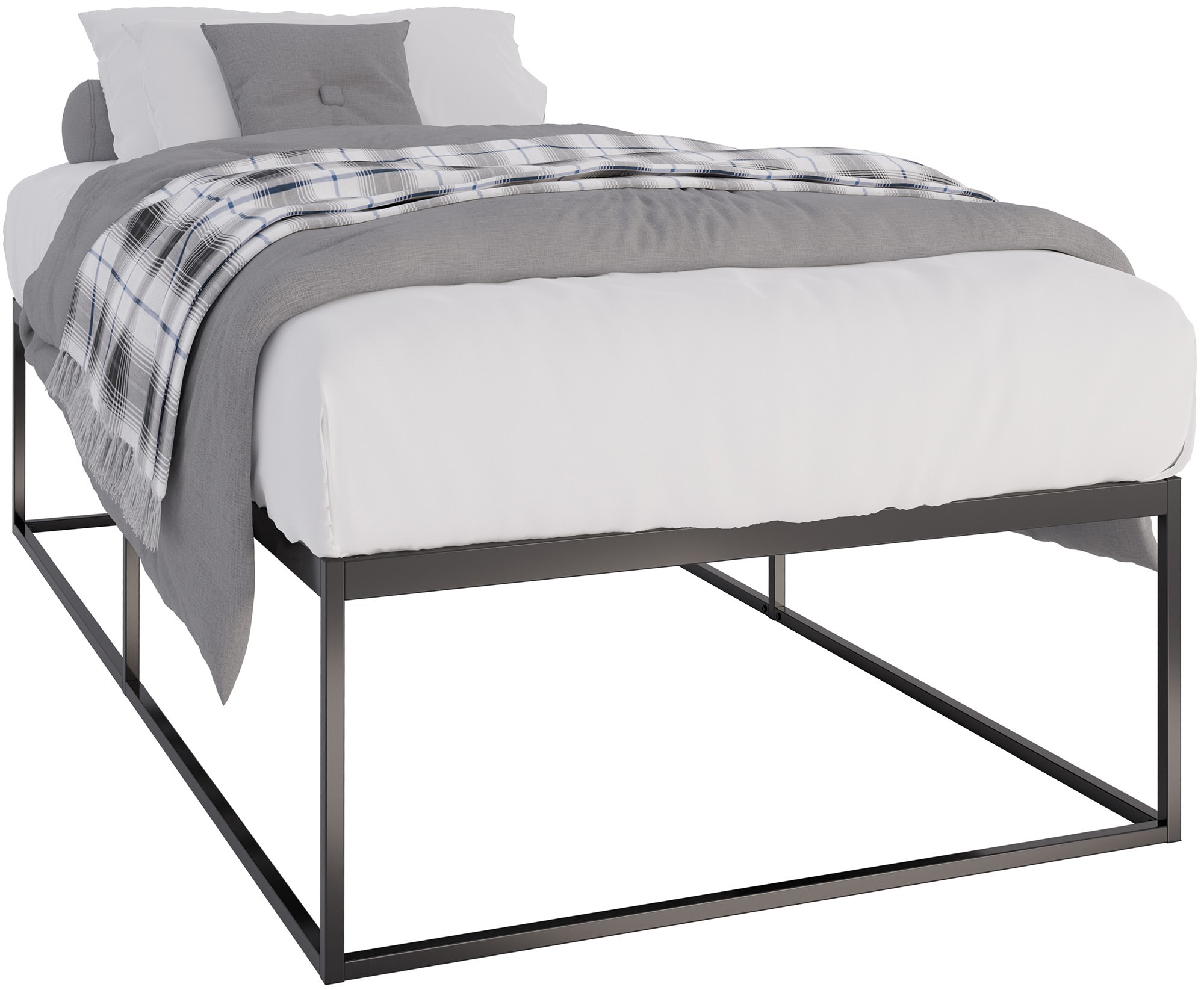 Metalinė lova Scala 200x100x46 cm