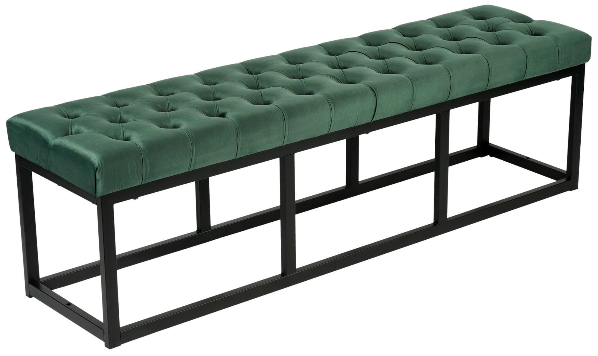 Suoliukas "Polson" aksominis juodas 150 cm