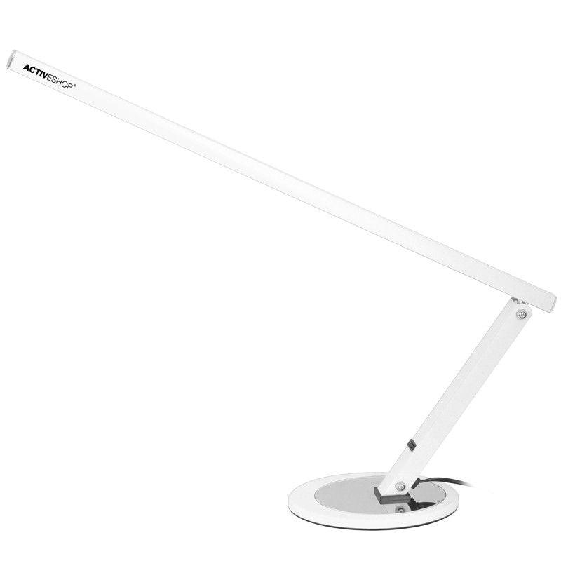 SLIM LED plona stalinė lempa, balta