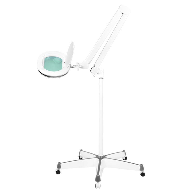 ELEGANTE kosmetologinė pastatoma lempa-lupa 6027 60 LED SMD 5D su šviesos reguliavimu