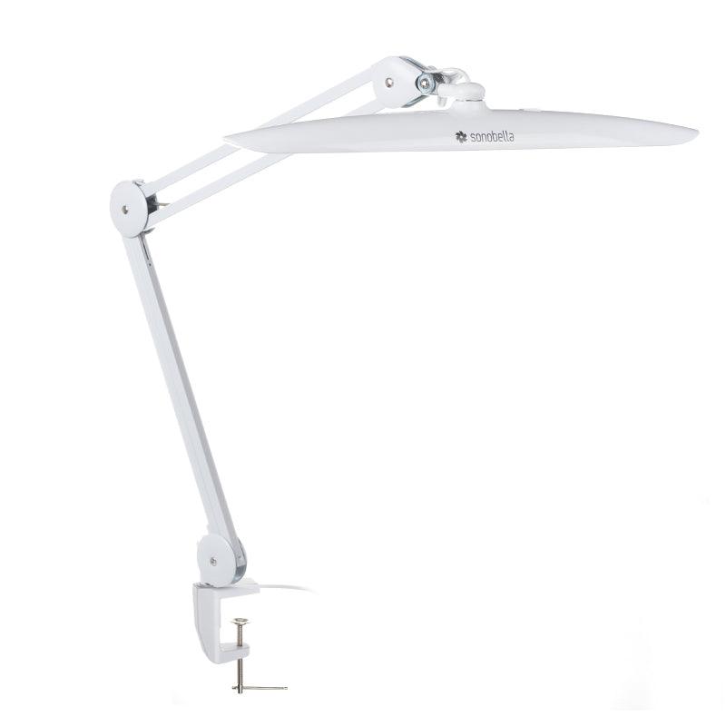 SONOBELLA BSL-01 LED CLIP lempa tvirtinama prie stalo 24W, balta