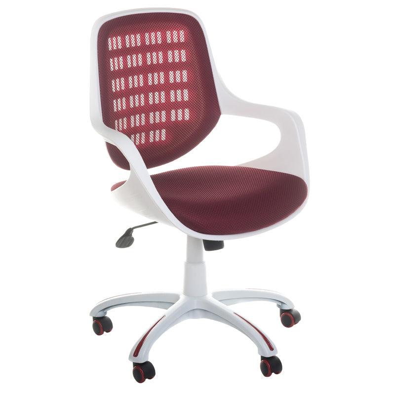 CorpoComfort BX-4325 biuro kėdė, burgundiškos spalvos
