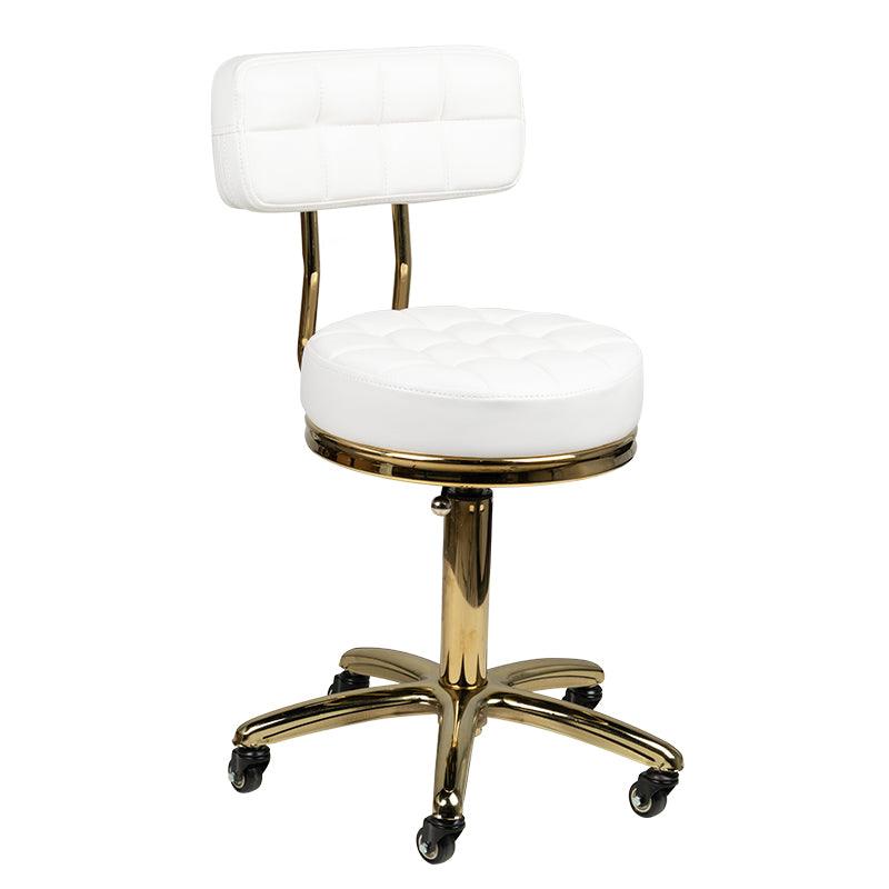 Meistro kėdė GOLD AM-961, balta