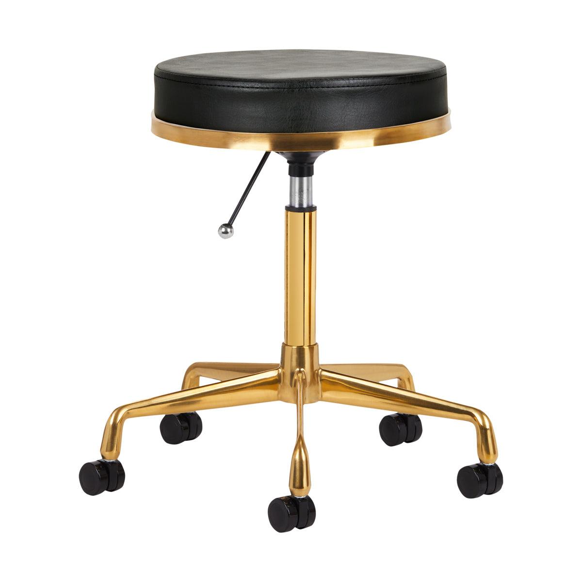 Meistro kėdė H4 GOLDEN BLACK, juoda