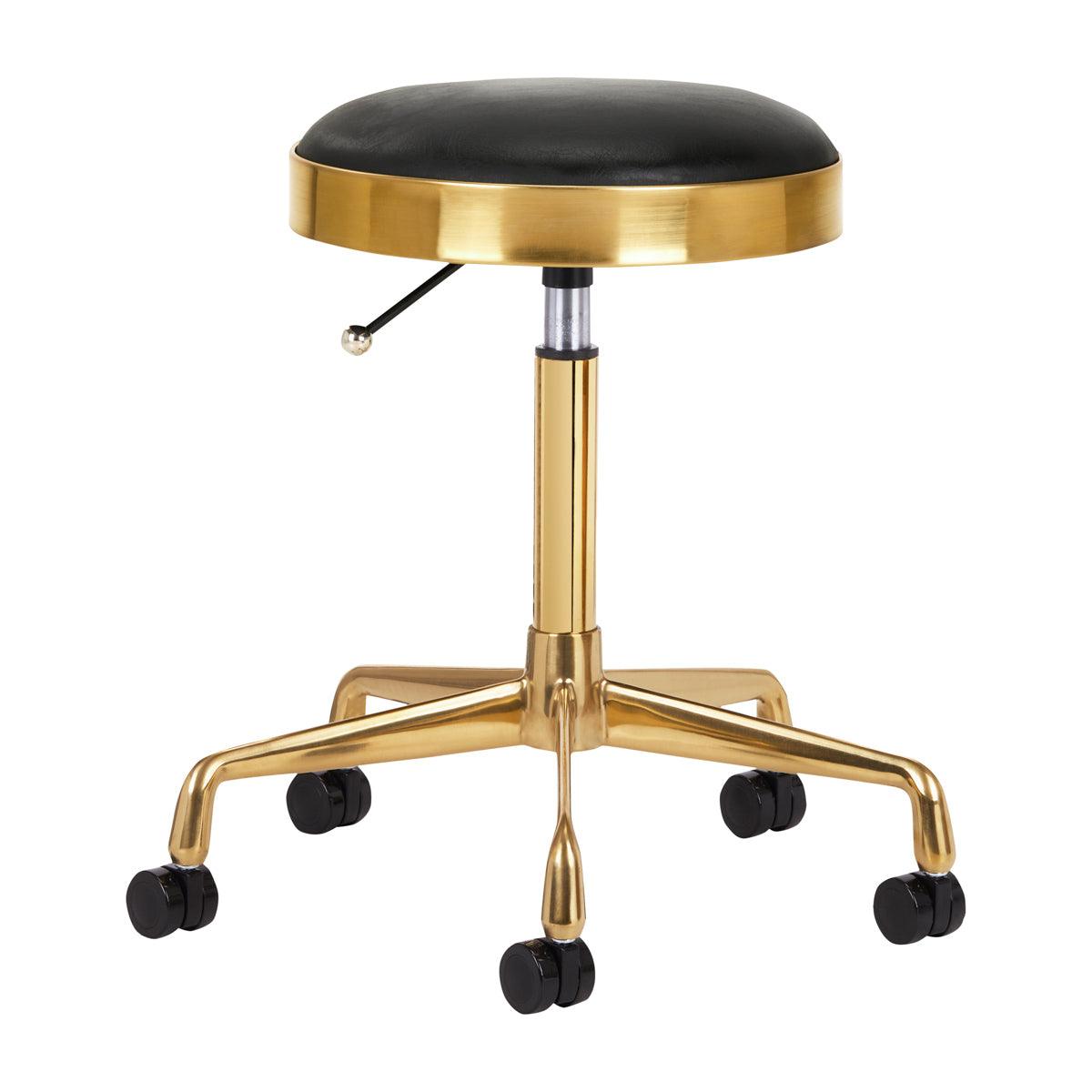 Meistro kėdė H7 GOLD BLACK, juoda