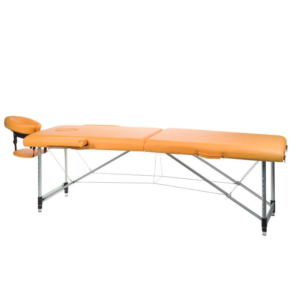 Sulankstomas masažo ir reabilitacijos stalas BS-723, oranžinis