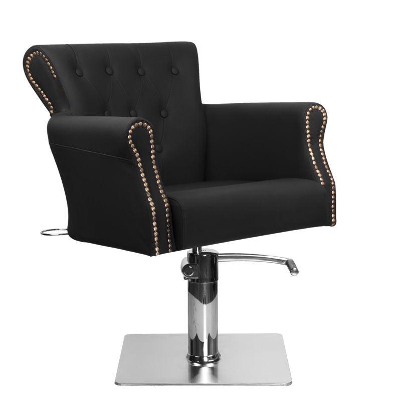 HAIR SYSTEM kirpyklos kėdė BER 8541, juoda