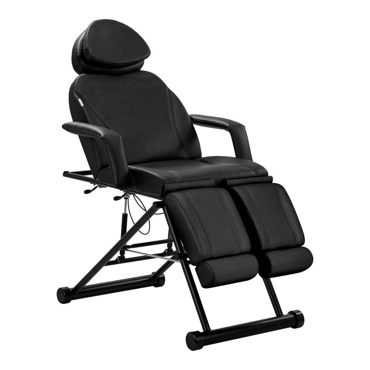 Mechaninė pedikiūro kėdė AZZURRO 563S, juoda