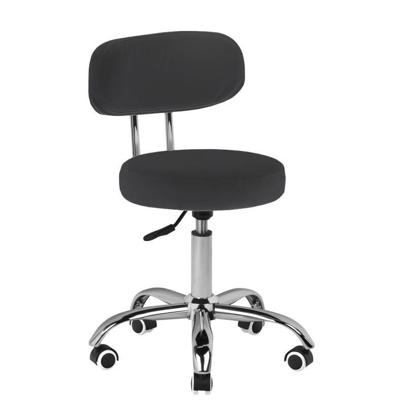 Meistro kėdė pedikiūrui A-007, juoda