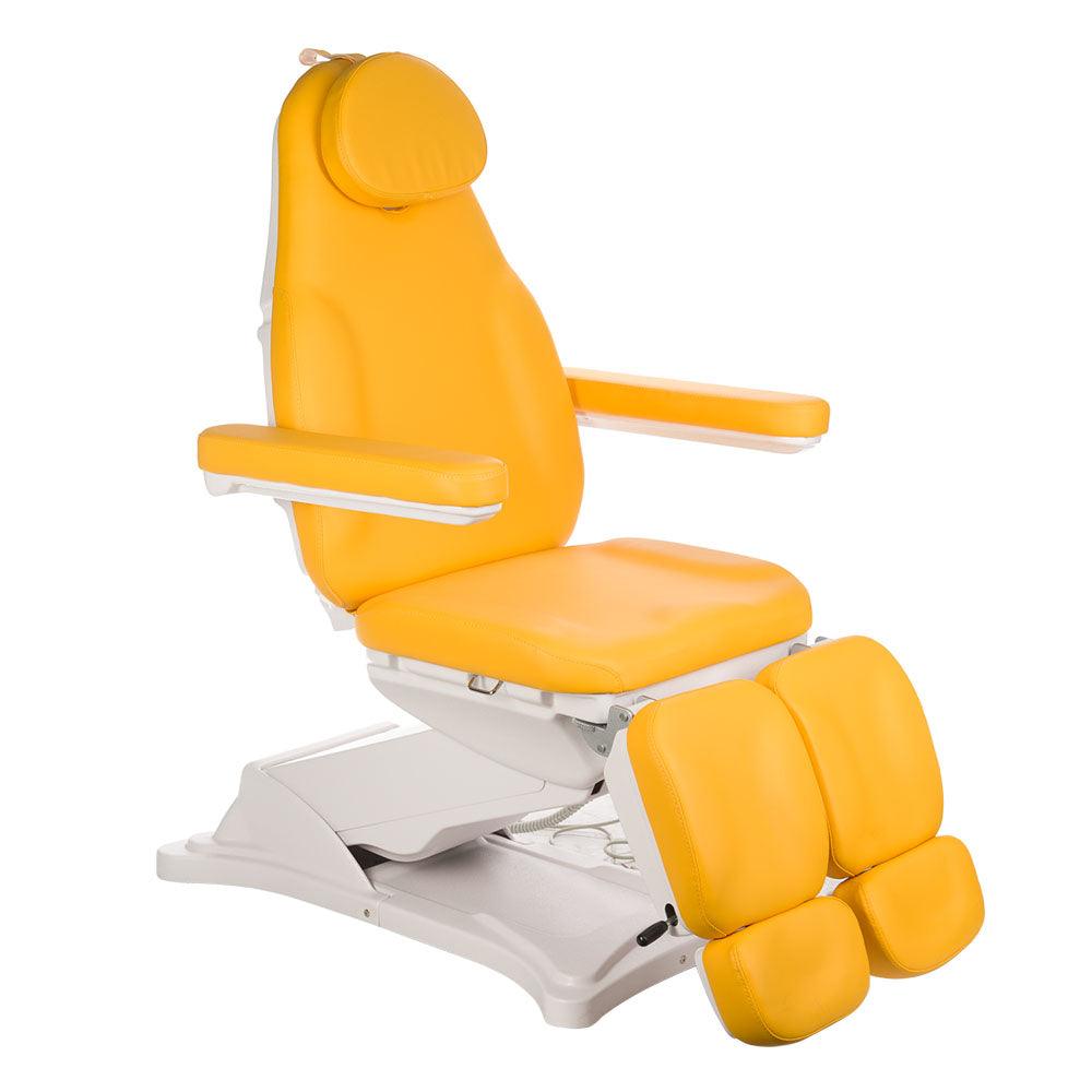 Elektrinis kosmetologinis/pedikiūrinis gultas MODENA PEDI BD-8294 2 varikliai, medaus spalvos