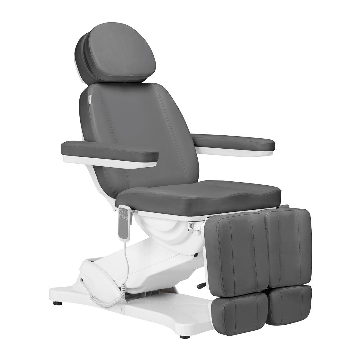 Elektrinė pedikiūro kėdė SILLON CLASSIC 2 variklių, pilka
