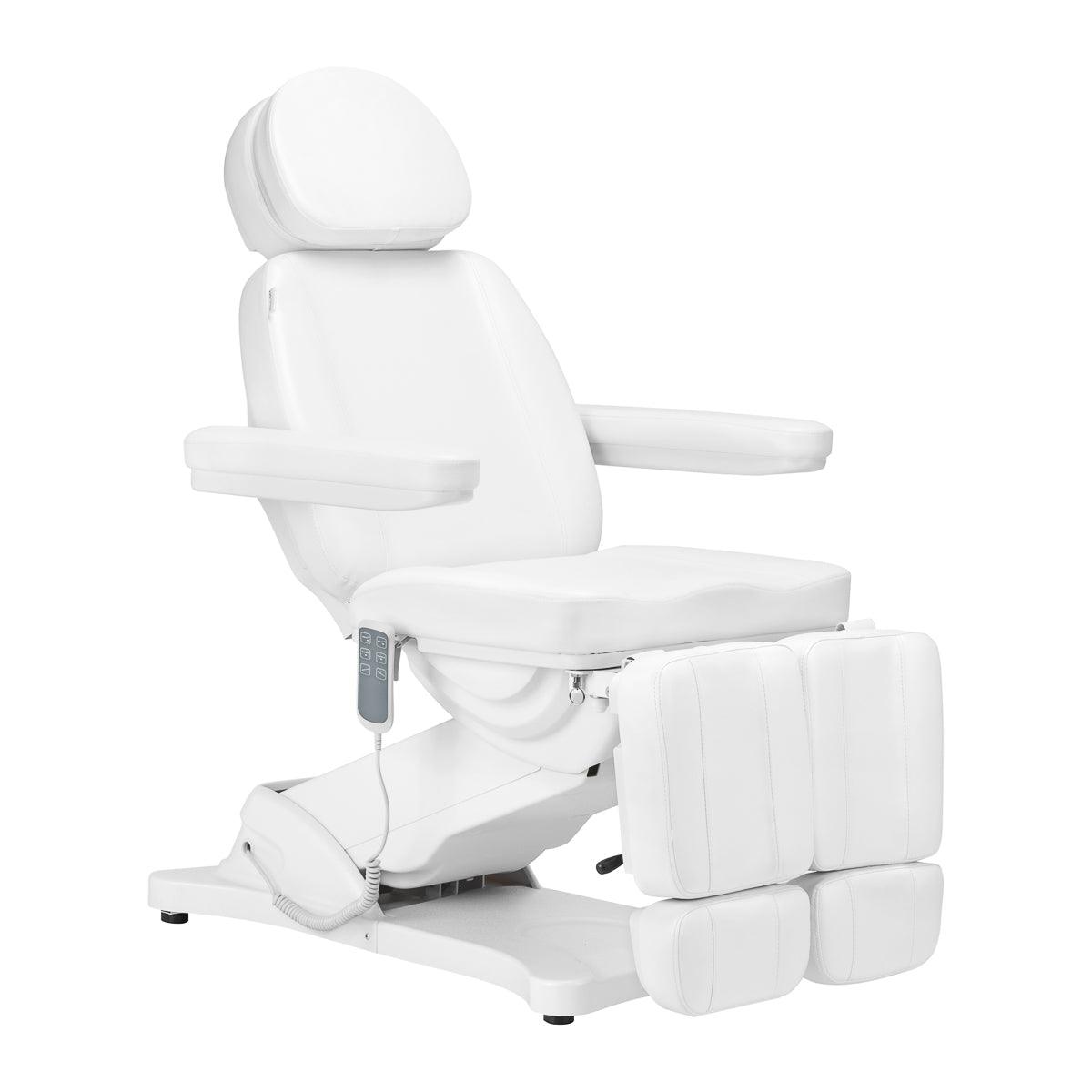 Elektrinė pedikiūro kėdė SILLON CLASSIC 3 variklių, balta