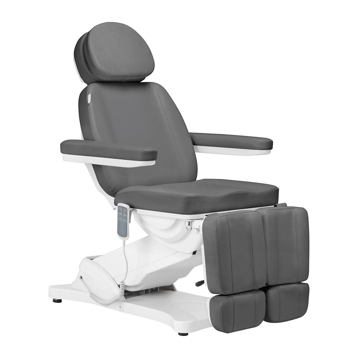 Elektrinė pedikiūro kėdė SILLON CLASSIC 3 variklių, pilka