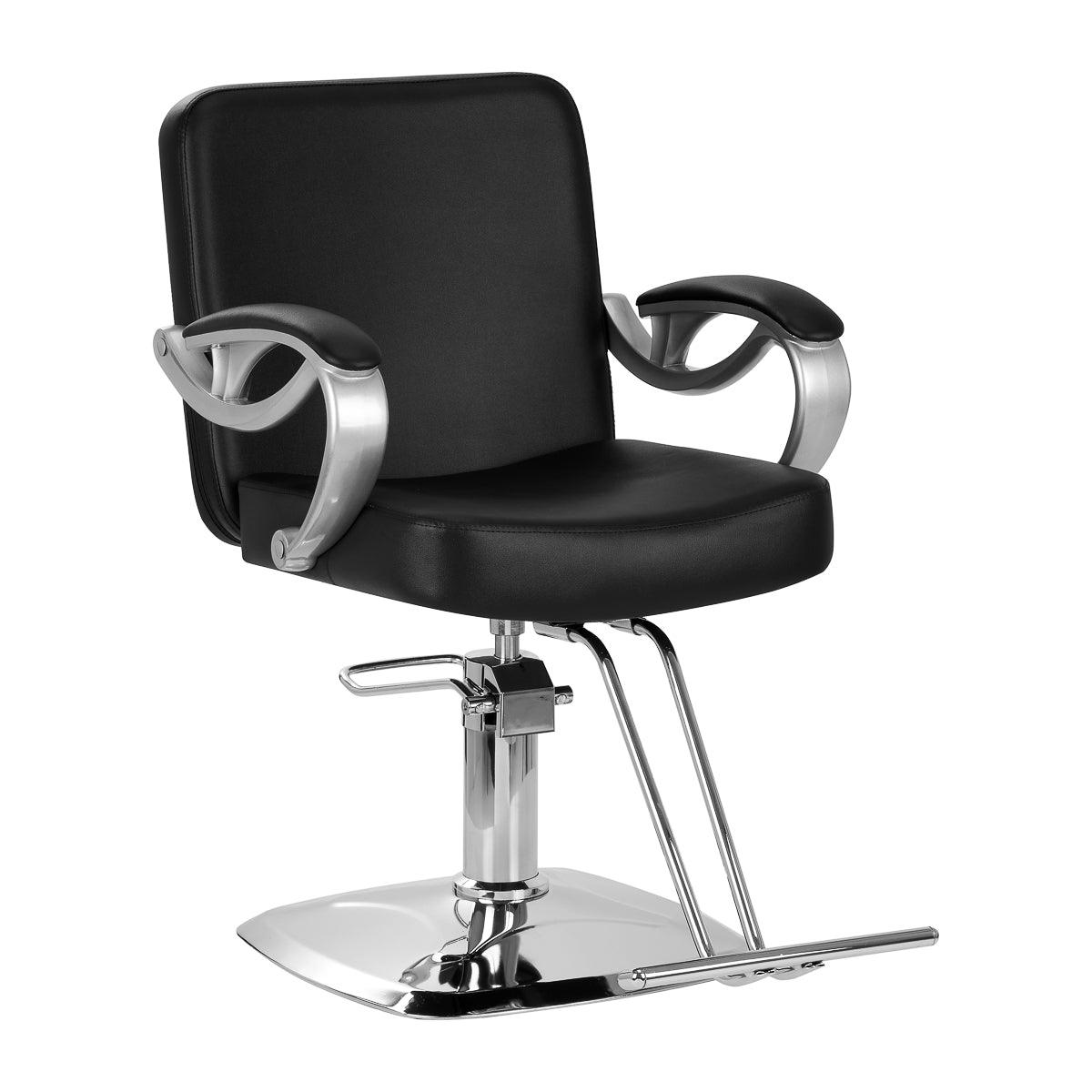 HAIR SYSTEM kirpyklos kėdė ZA31, juoda